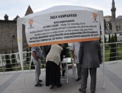 Erdoğan için imza kampanyası